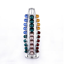 Load image into Gallery viewer, 40 Cups Nespresso Coffee Pods Holder Rotating Rack Coffee Capsule Stand Dolce Gusto Capsules Storage
